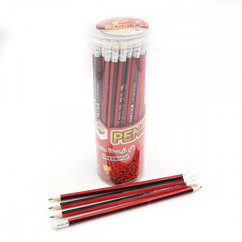 مداد مشکی پاککندار ۴۸ عددی PENCILS