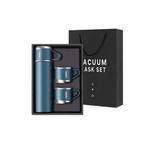 فلاسک مدل 3 کاپ VACUUM گنجایش 0.5 لیتر به همراه لیوان مجموعه 3 عددی