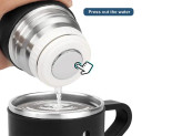 فلاسک مدل 3 کاپ VACUUM گنجایش 0.5 لیتر به همراه لیوان مجموعه 3 عددی